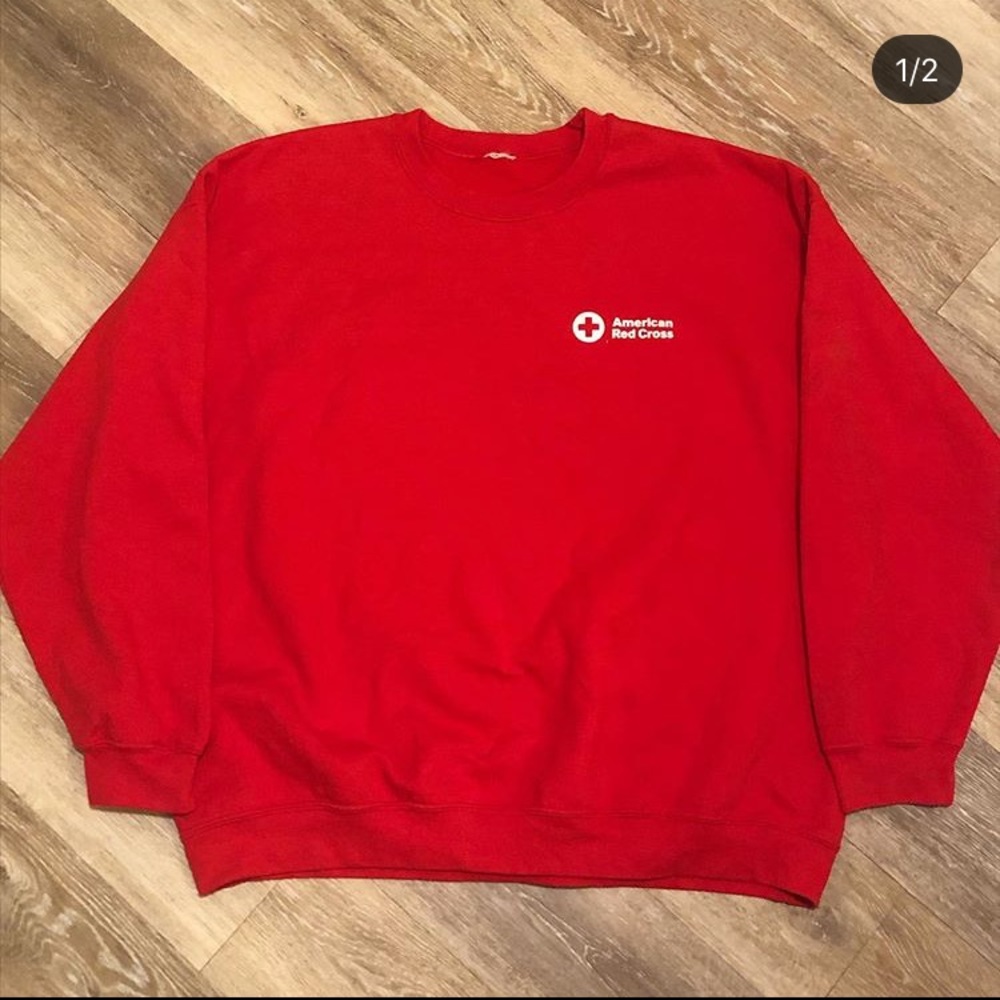 American red cross sweater